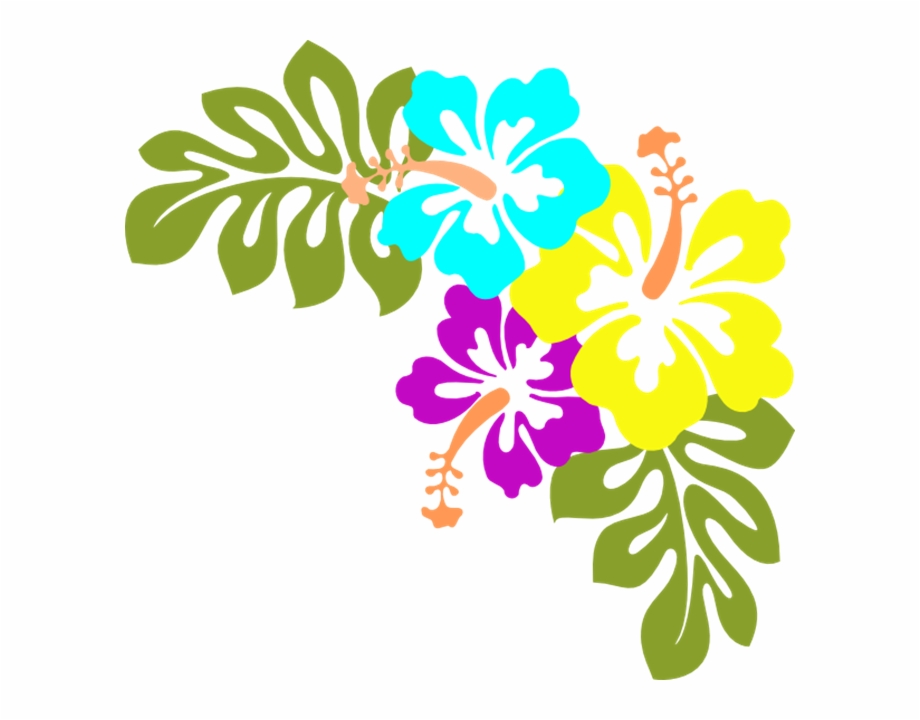 920x720 Clipart Flower Free Hawaiian