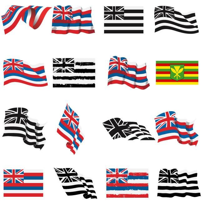 650x650 Hawaiian Flags Hawaii Hawaii Flag, Flag Vector, Flag