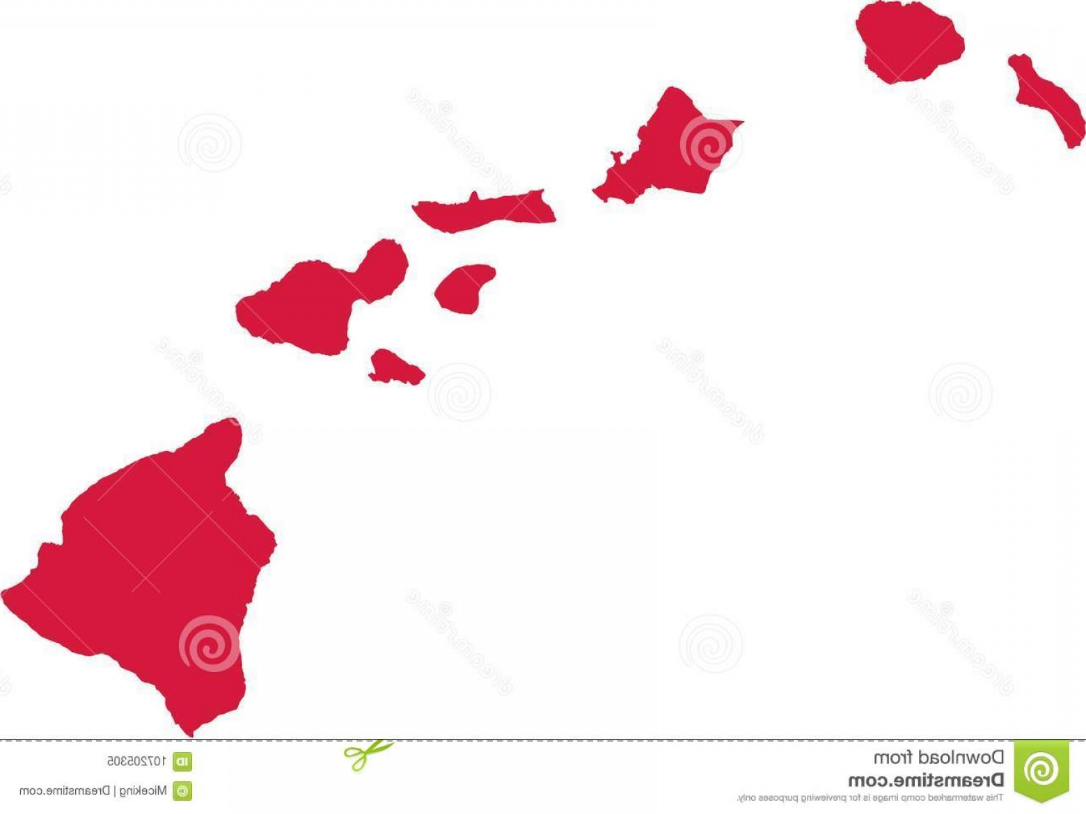 1560x1170 Hawaiian Island Vector Illustrations Soidergi