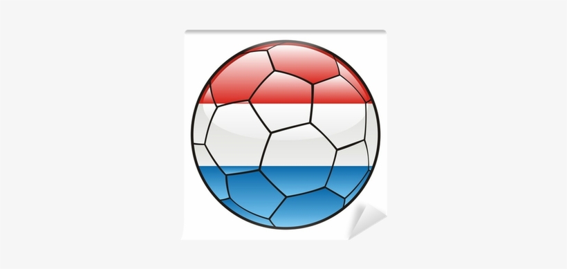 820x389 Vector Illustration Of Luxembourg Flag On Soccer Ball
