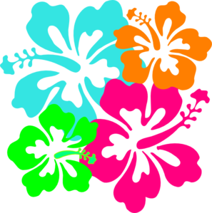 Hawaiian Flower Vector Png