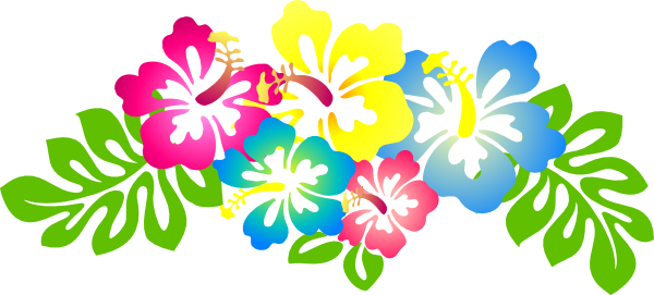 600x271 Hibiscus Flower Clip Art Clip Art