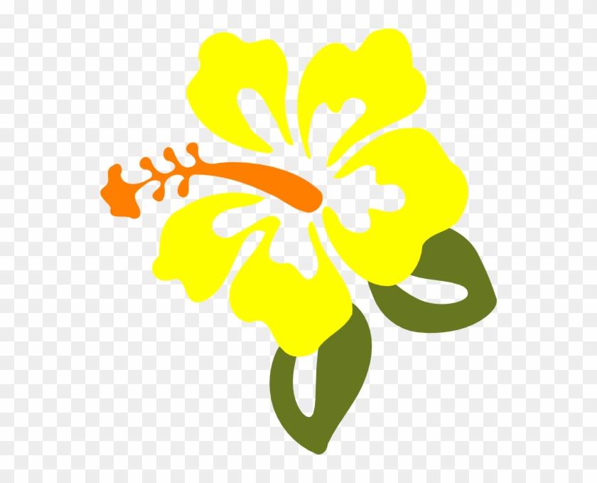 840x679 Yellow Hibiscus Clip Art At Vector Clip Art