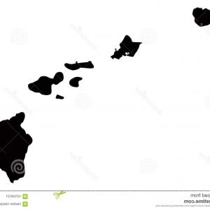 300x300 Stock Illustration Hawaii High Detailed Map Us Geekchicpro