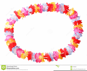 300x244 Free Clipart Of Hawaiian Leis Free Images