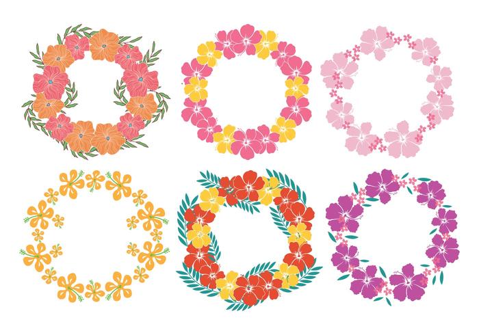 700x490 Hawaiian Lei Vectors
