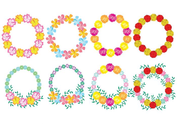 700x490 Hawaiian Lei Icons