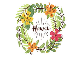 310x217 Free Vector Illustration Of Hawaiian Lei Free