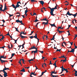 300x300 Stock Vector Vector Seamless Hawaiian Pattern With Hibiscus