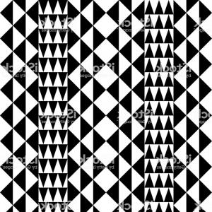 300x300 Color Tribal Seamless Hawaiian Pattern Vector Clipart Newwaysys