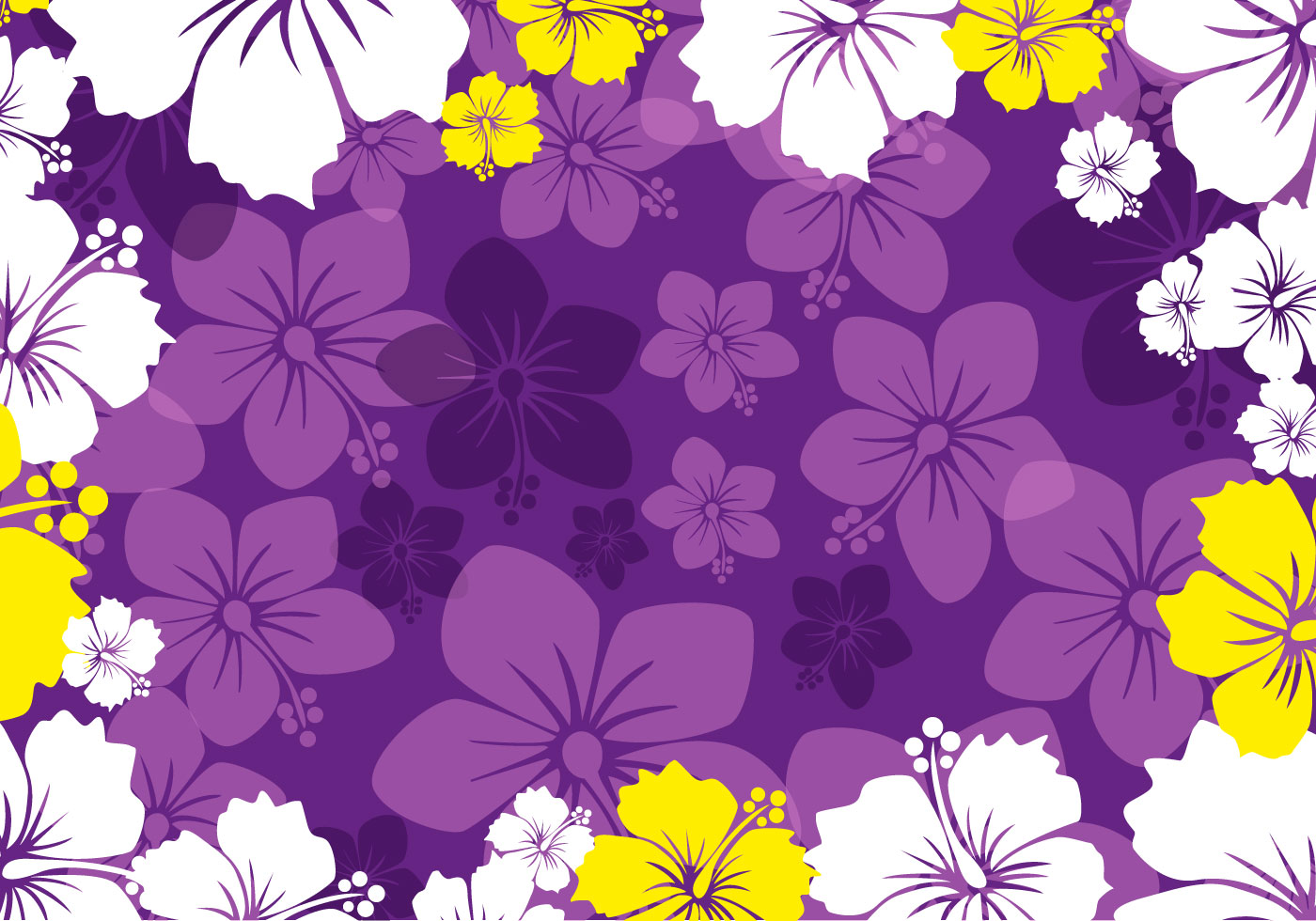 1400x980 Free Download Gallery For Gt Hawaiian Print Background Vector