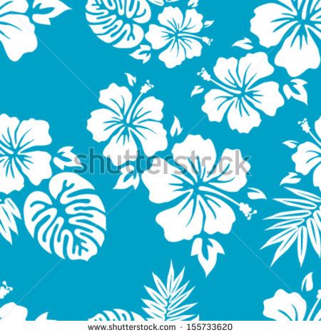 450x470 Hawaiian Aloha Shirt Seamless Background Pattern