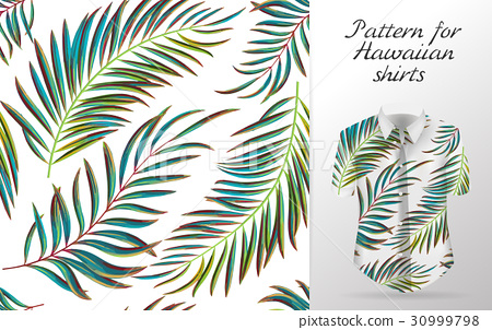 450x302 Tropical Aloha Pattern Vector