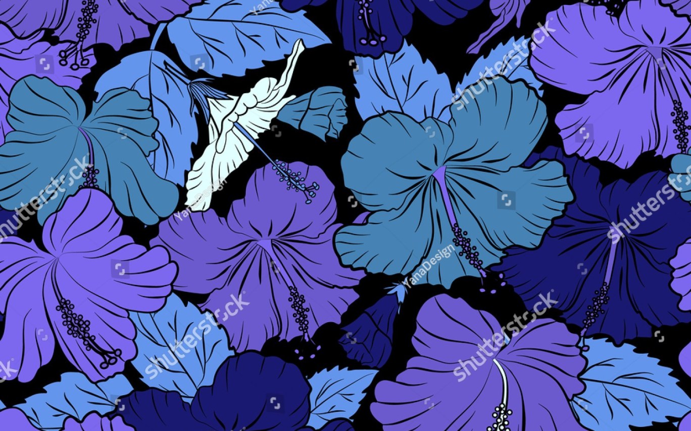 1368x855 Vector Seamless Pattern Of Hawaiian Aloha Shirt Seamless Design