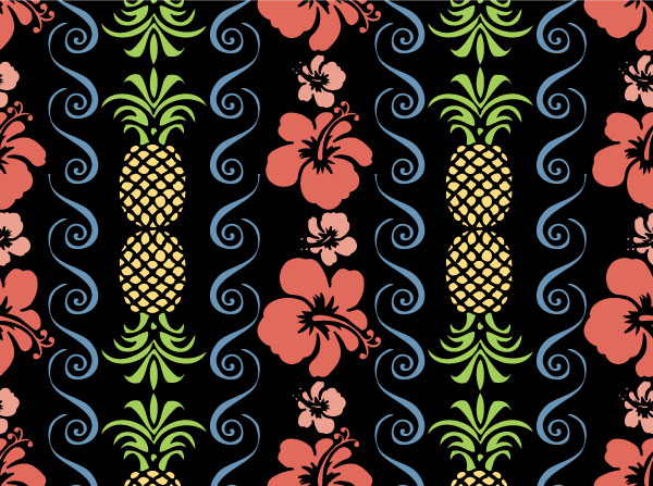 600x447 Aloha Seamless Pattern Download Free Vector Art Free Vectors