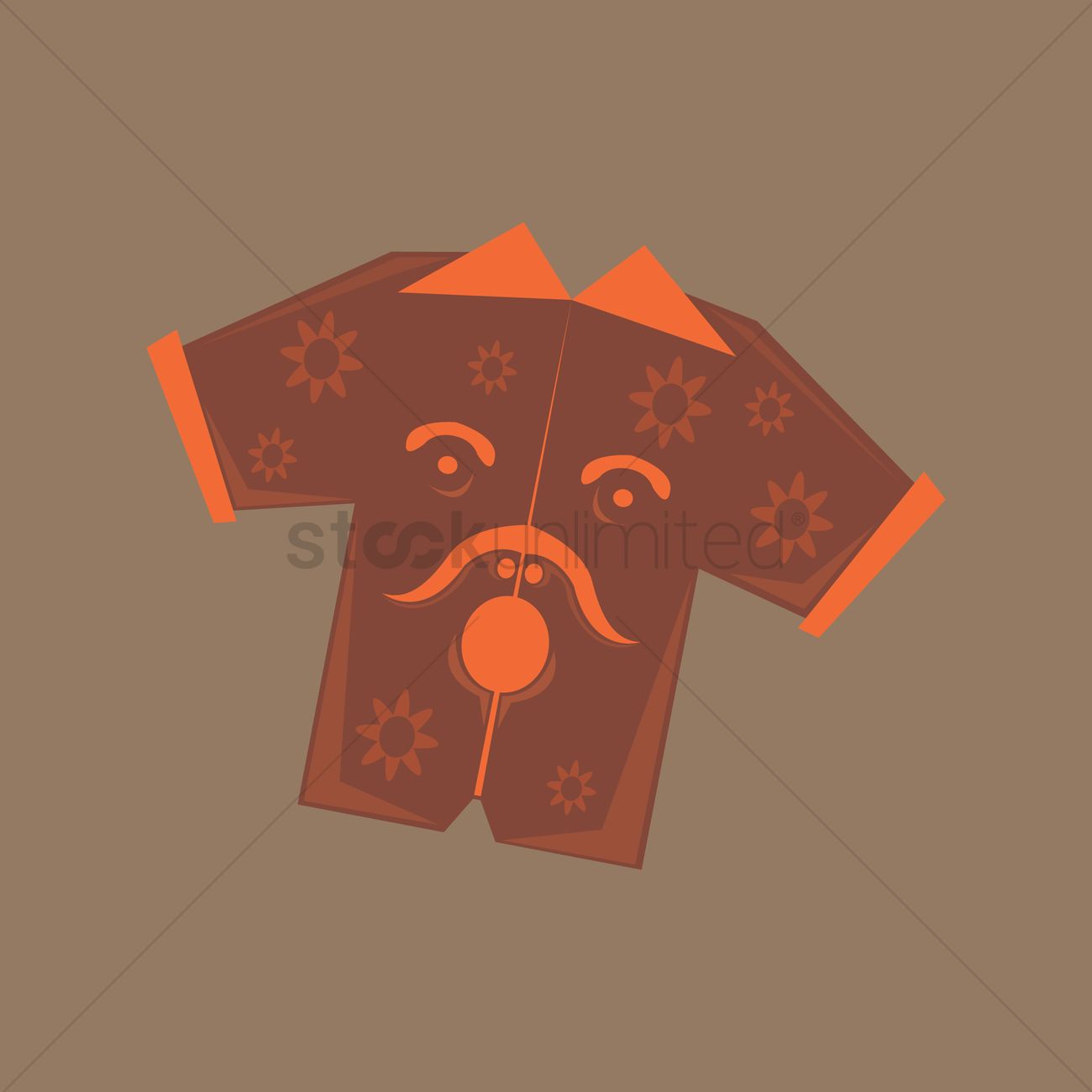 hawaiian shirt vector