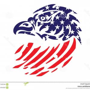 300x300 Best Usa Flag Patriotic Eagle Bald Hawk Head Vector Object