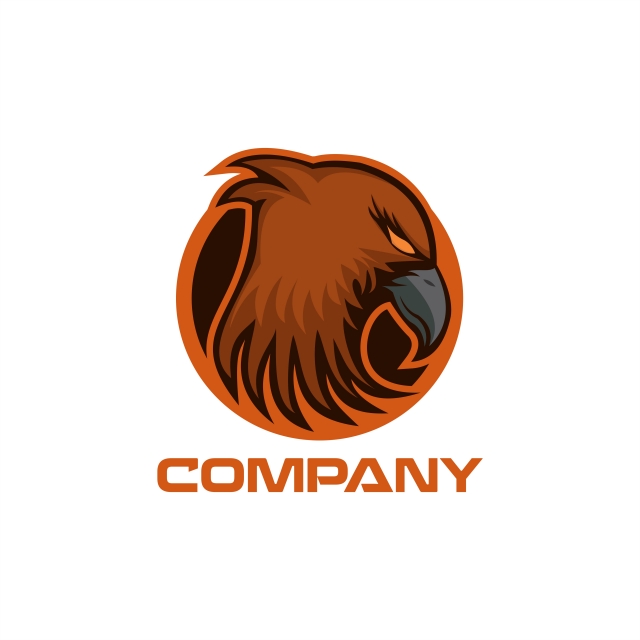 640x640 Hawk Logo Png, Vector, And Clipart With Transparent