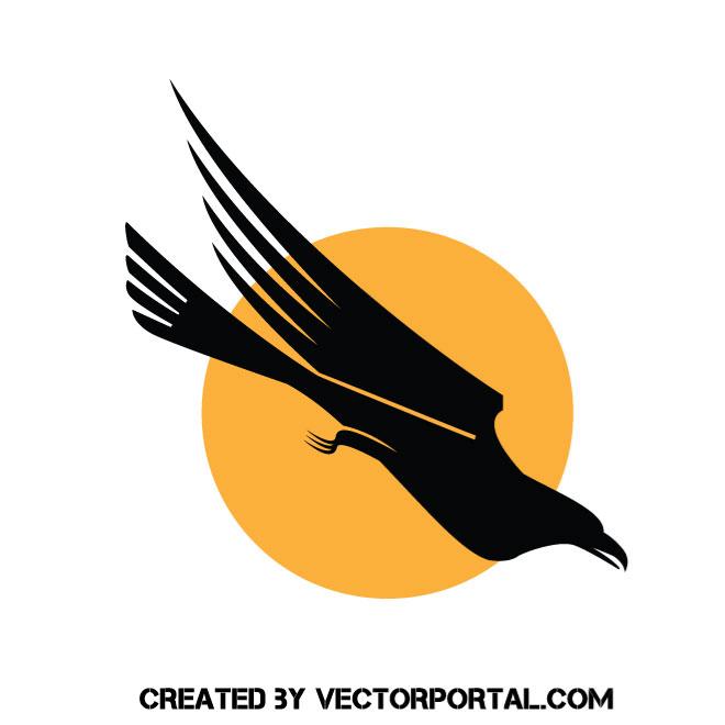 Hawk Attack Vector Silhouette 660x660 Hawk Attack Vector Silhouette