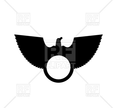 400x369 Eagle And Circle Emblem
