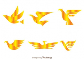 285x200 Golden Hawk Free Vector Graphic Art Free Download