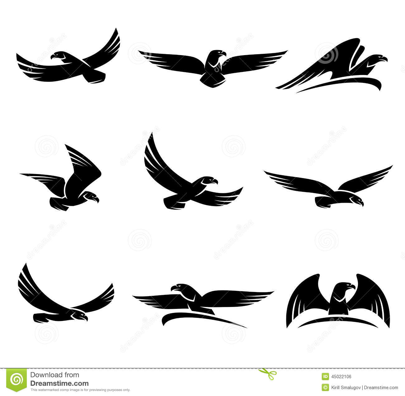 1300x1272 Huge Collection Of 'hawk Silhouette Vector' Download More Than
