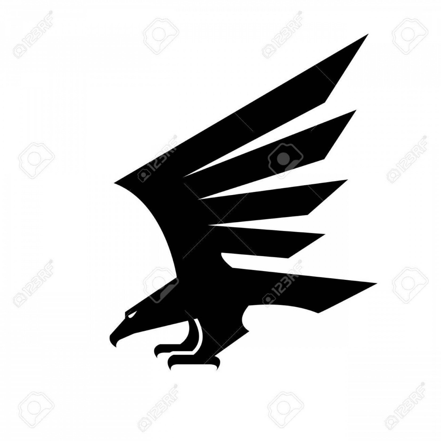 1872x1872 Black Hawk Logos Download Free Vector Art Stock Graphics Images