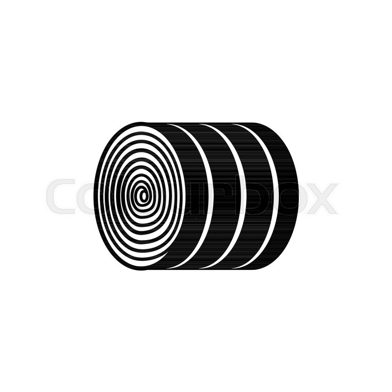 800x800 Round Hay Bale