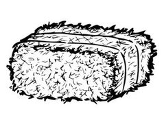 236x191 Hay Bale Clipart