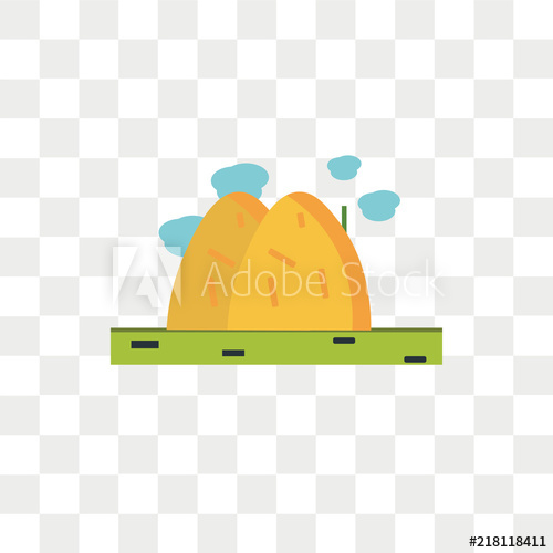 Hay Vector Icon Isolated On Transparent Background, Hay Logo 500x500 Hay Vector Icon Isolated On Transparent Background, Hay Logo