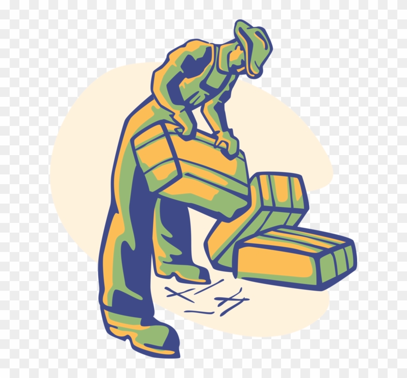 Vector Illustration Of Farmer Gathers Alfalfa Hay Harvest 840x780 Vector Illustration Of Farmer Gathers Alfalfa Hay Harvest