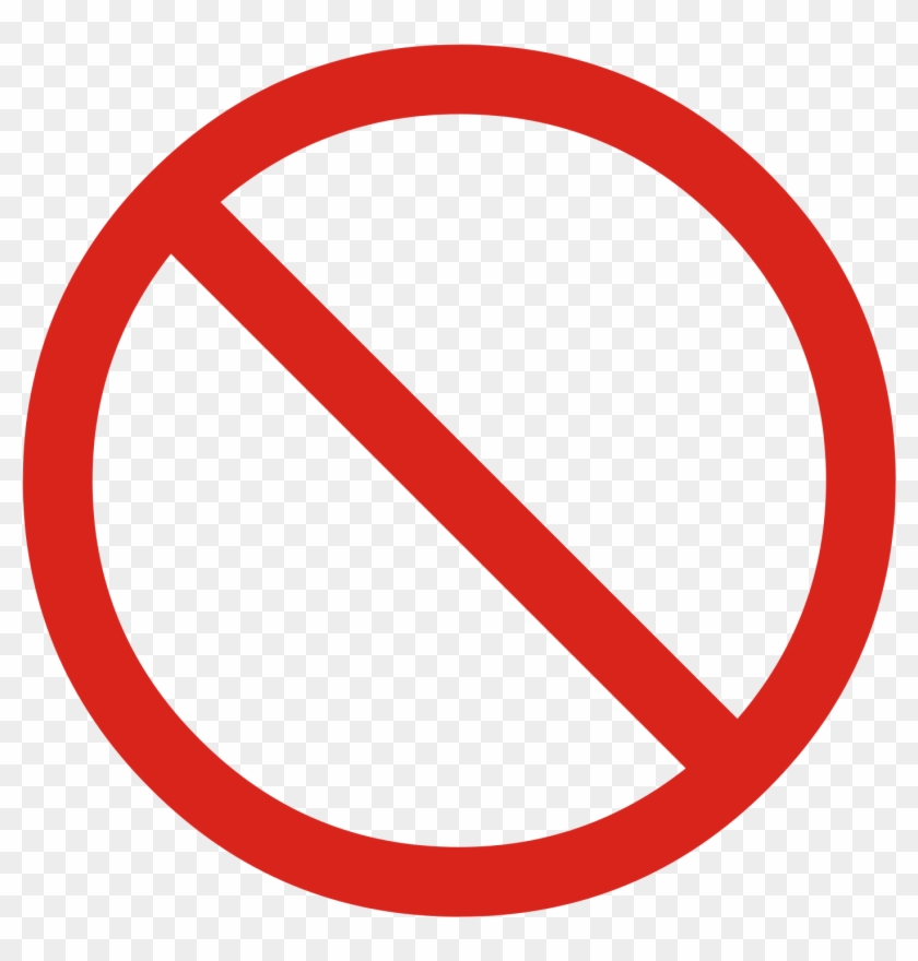 840x880 Px Prohibition Sign Image