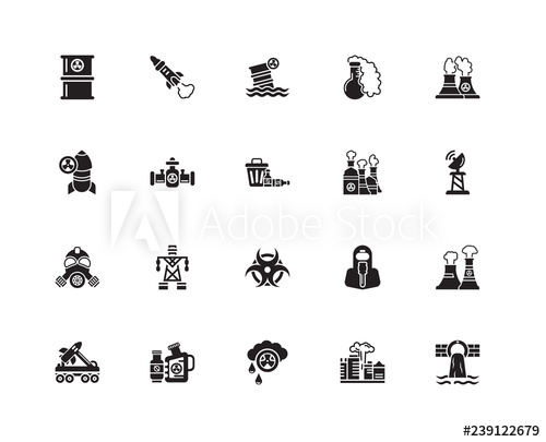 500x405 Simple Set Of Vector Icon Contains Such Icons As Waste