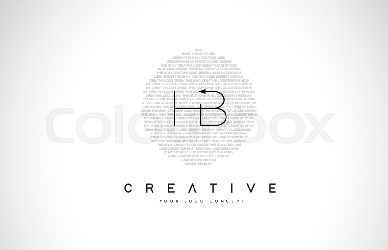 800x515 Hb H B Logo Design With Black And Stock Vector Colourbox