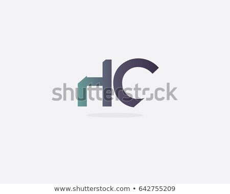 450x380 Initial Letter Hc Logo Design Stock Vector Royalty Free