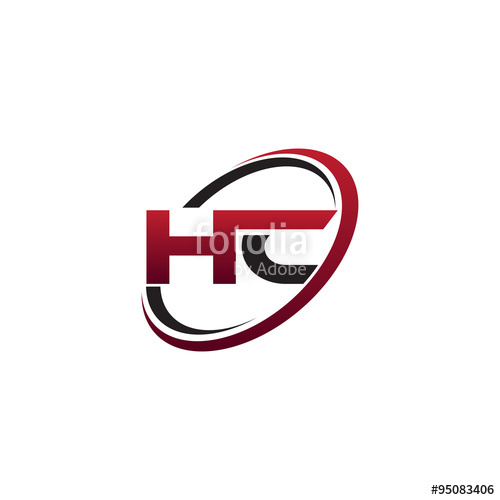 500x500 Modern Initial Logo Circle Hc Stock Image And Royalty Free Vector