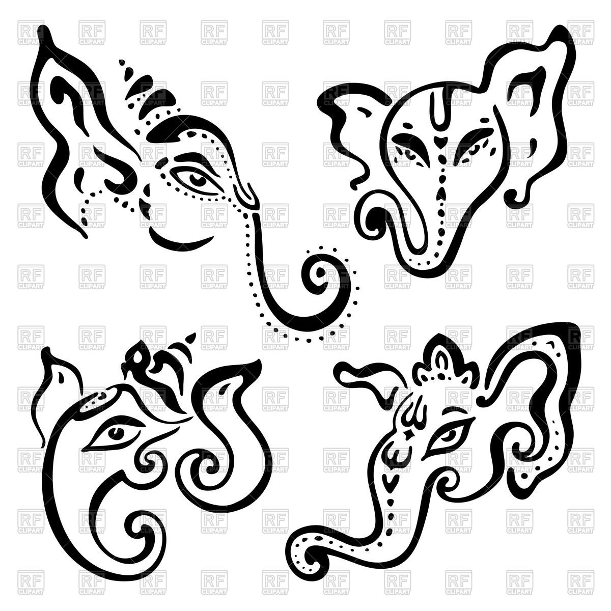 1200x1200 Hindu God Ganesha