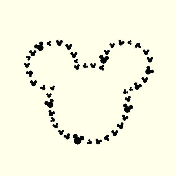 Mickey Head Outline And Mickey Mouse Invitation Template Mickey 570x572 Mickey Head Outline And Mickey Mouse Invitation Template Mickey