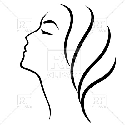 Outline Of Woman Head Vector Image Of People Natareal 400x400 Outline Of Woman Head Vector Image Of People Natareal