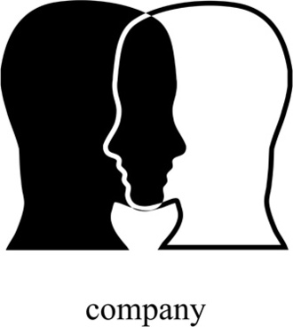 330x368 Human Head Profile Free Vector Download
