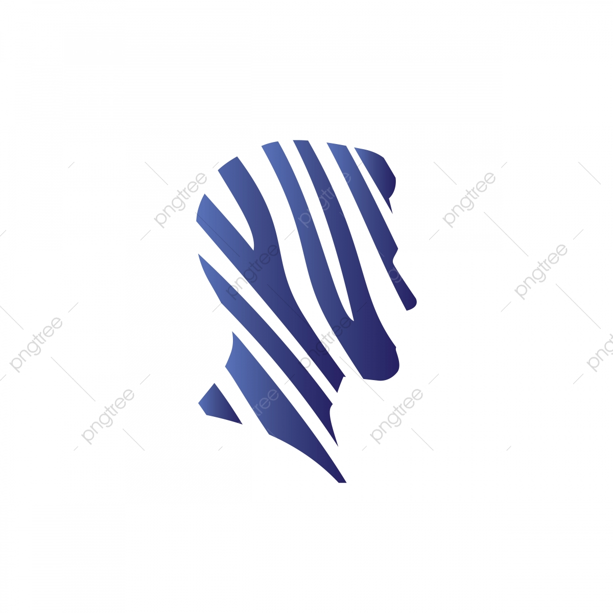 1200x1200 Elegant Mens Facial Profile Vector Symbol Of Human Head Concept