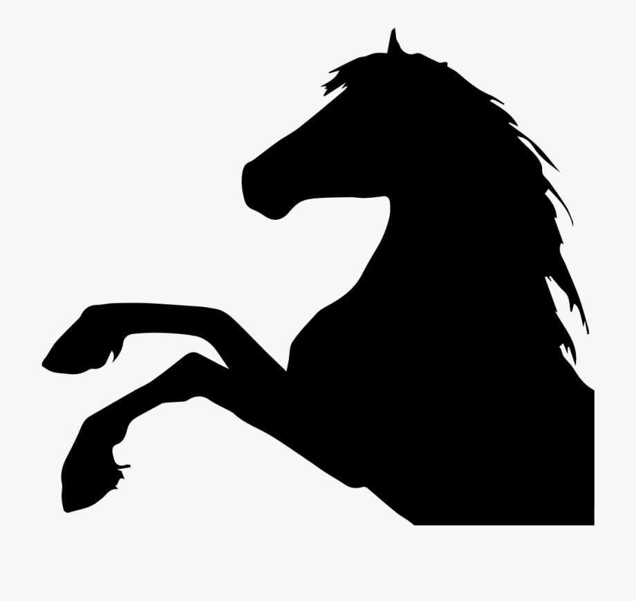 920x869 Horse Head Silhouette Png