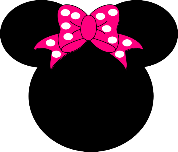 600x514 Minnie Mouse Head Vector Group With Items