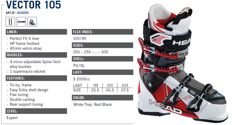 Head Vector Ski Boots