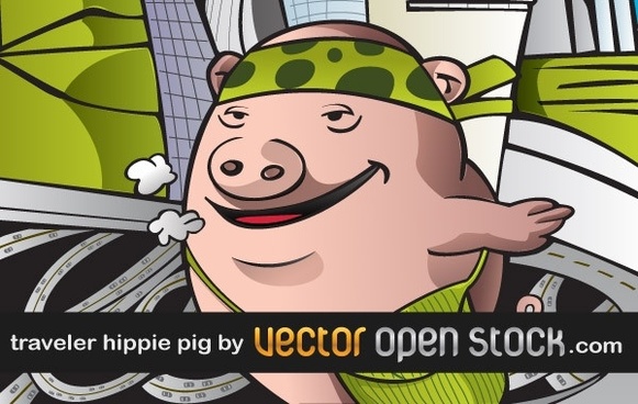 581x368 Hippie Headband Vector Free Vector Download