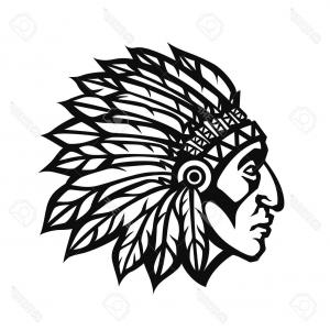 Native American Indian Chief Headdress Vector Catchsplace 300x300 Native American Indian Chief Headdress Vector Catchsplace