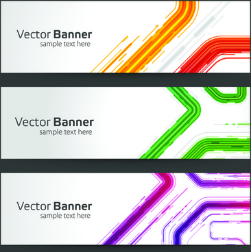 366x368 Header Banner Free Vector Download