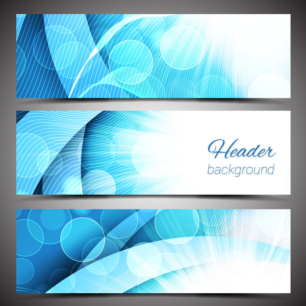 600x600 Header Vector With Bright And Bokeh Background Free Vector