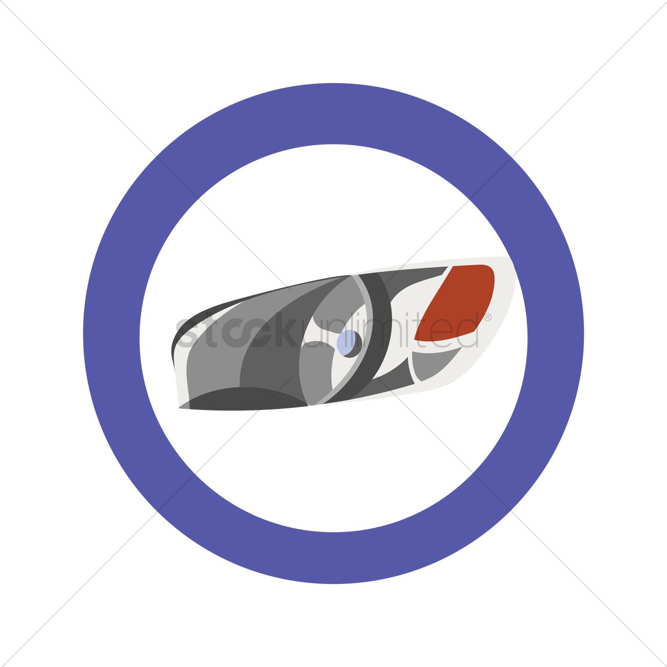 1300x1300 Car Headlight Vector Image