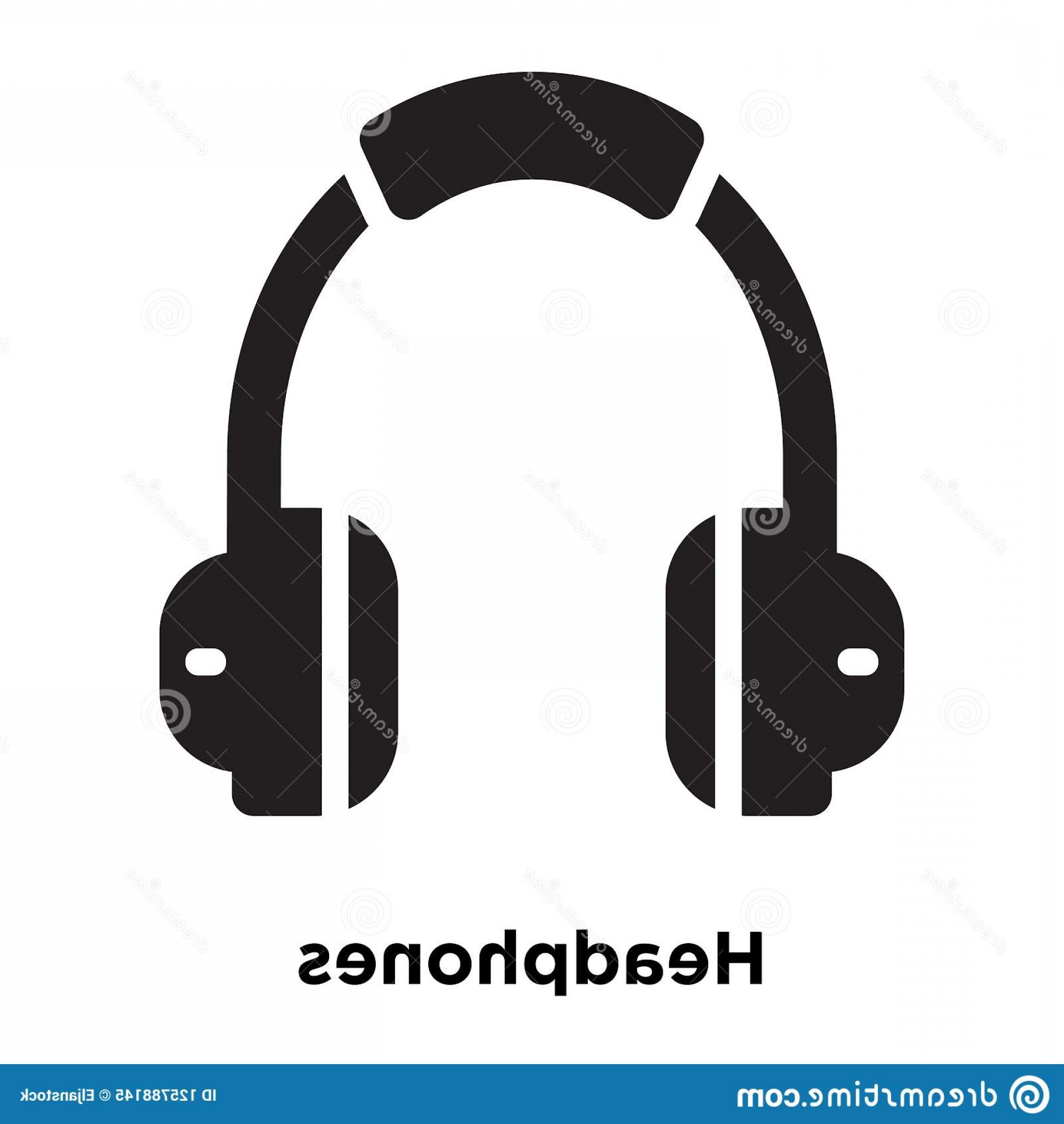 1920x2028 Headphones Icon Vector Isolated White Background Logo Concep